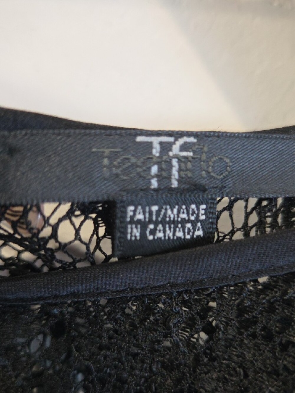 Teenflo Black Lace Midi Dress - Picture 2 of 6